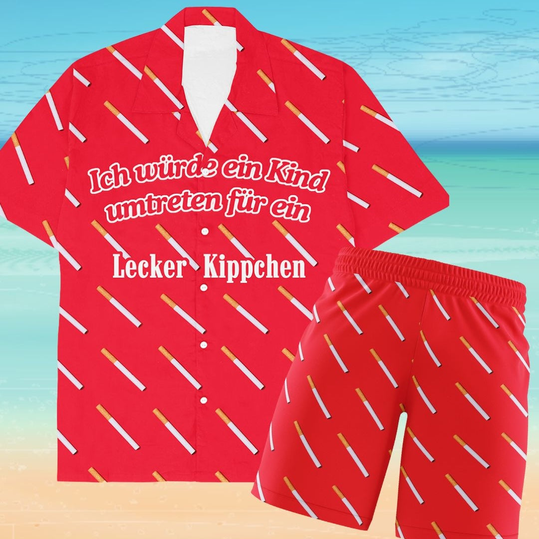 LECKER KIPPCHEN - Bundle Hawaiihemd + Short