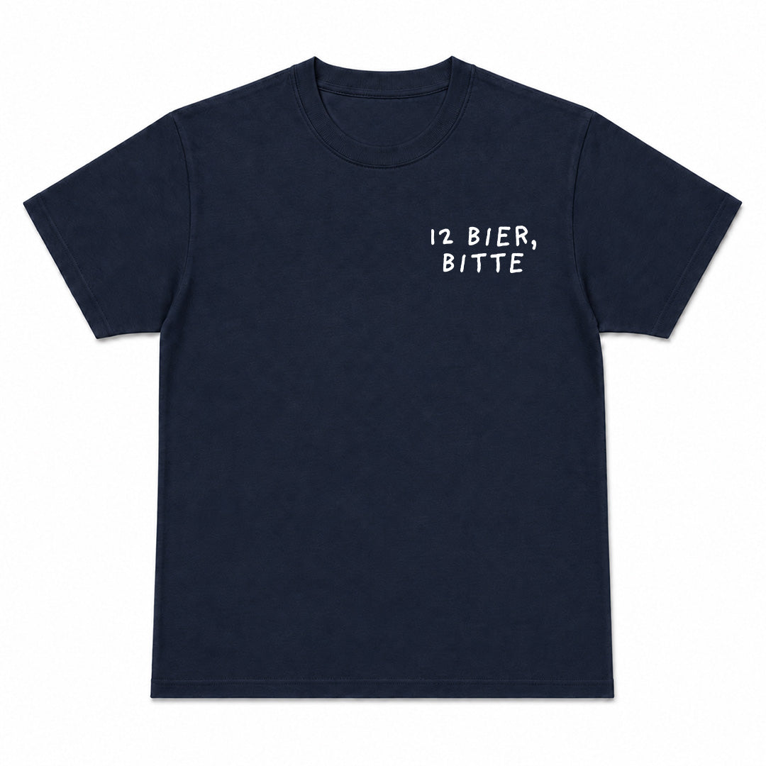 12 BIER, BITTE - Premium T-Shirt Unisex