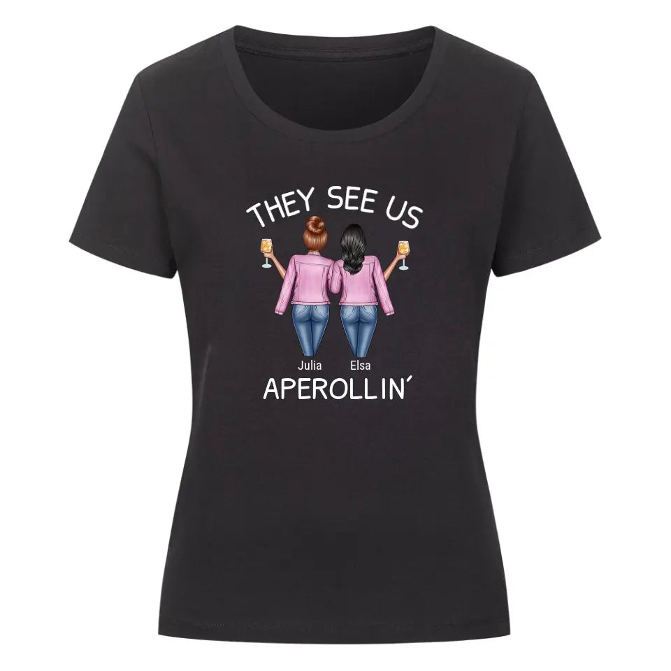 APEROLLIN' - Personalisierbares Shirt Damen