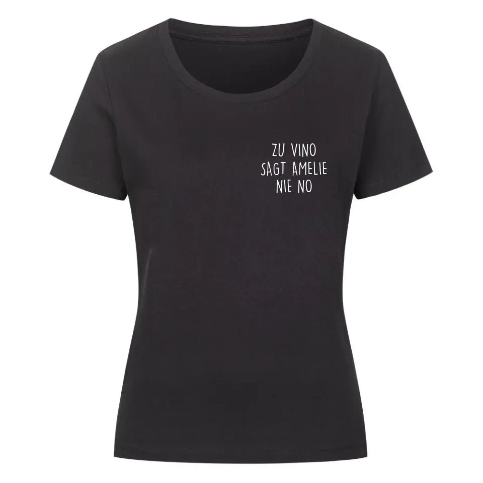 ZU VINO - Personalisierbares Shirt Damen