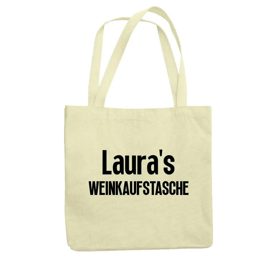 WEINKAUFSTASCHE - Personalisiert