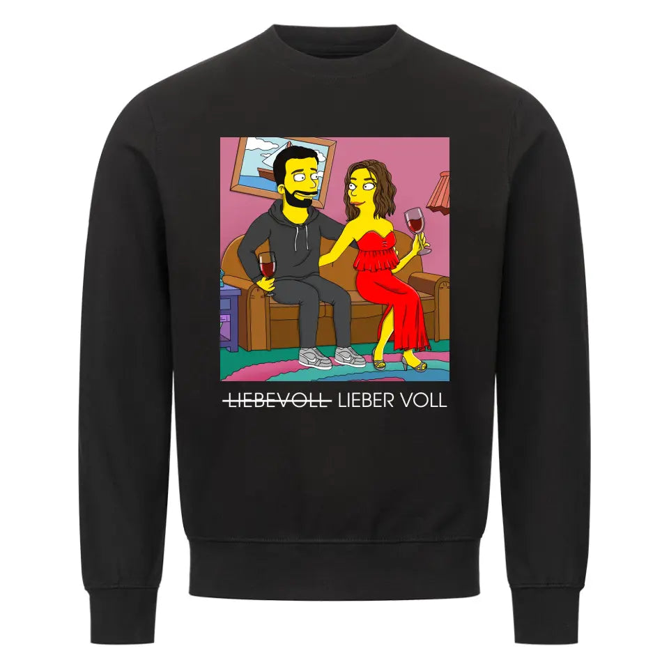 GELB COUPLE - Personalisierbarer Sweater