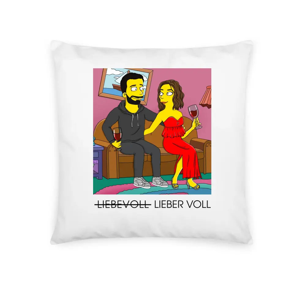 COMIC GELB - Personalisierbares Kissen