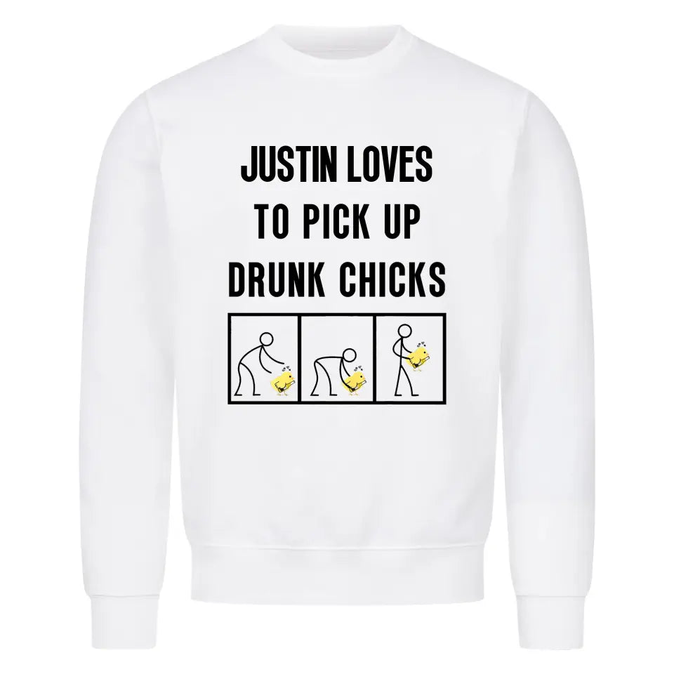 PICK UP - Personalisierbares Sweatshirt