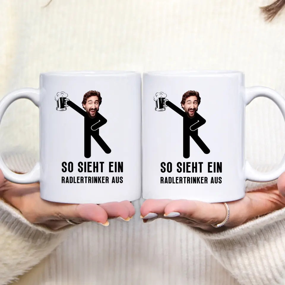 RADLERTRINKER - Personalisierbare Tasse