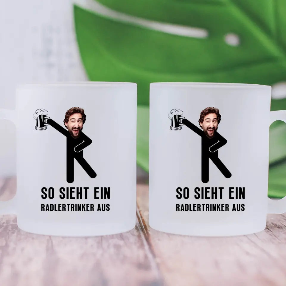 RADLERTRINKER - Personalisierbare Tasse
