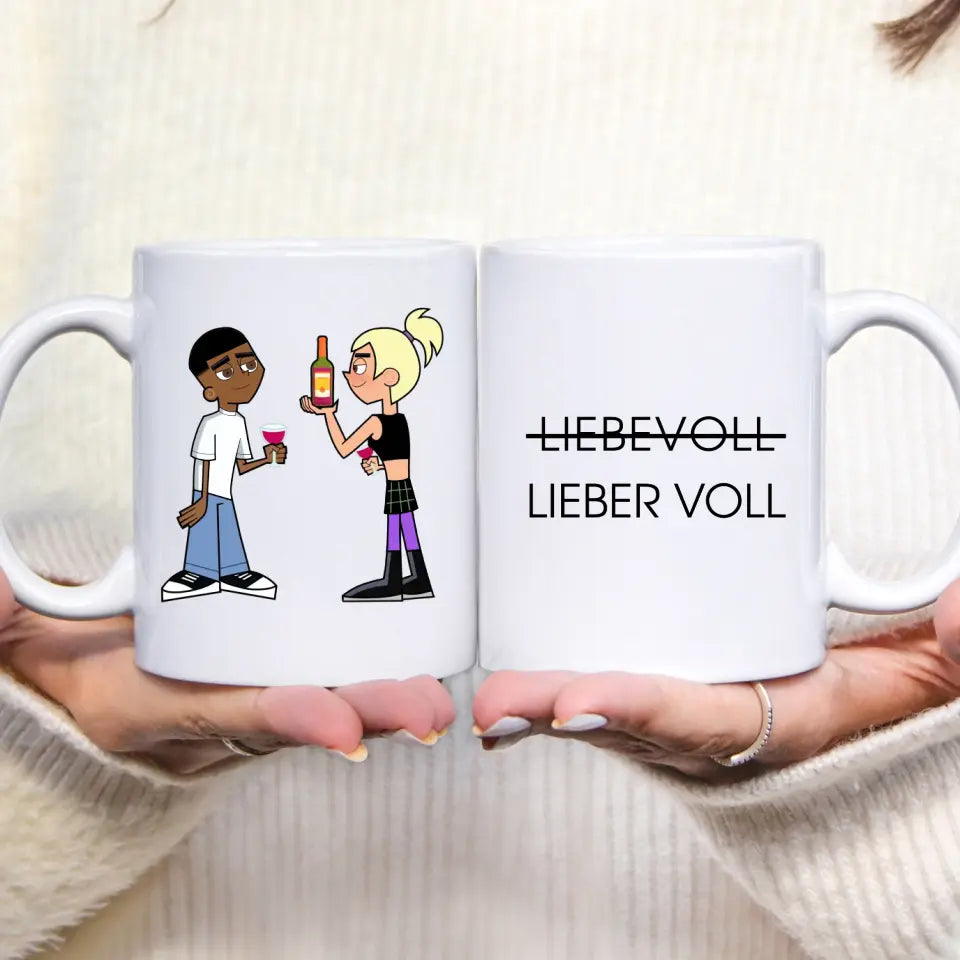 COMIC COUPLE - Personalisierbare Tasse