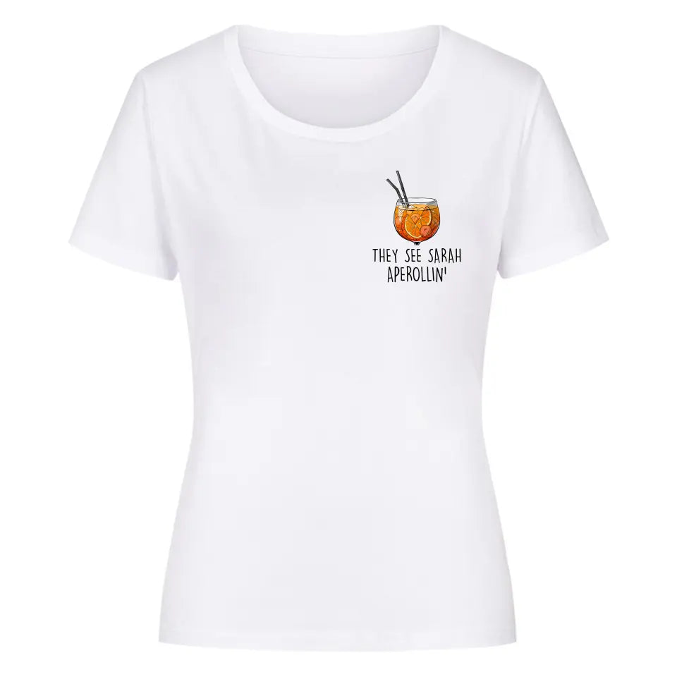 APEROLLIN - Personalisierbares Shirt Damen