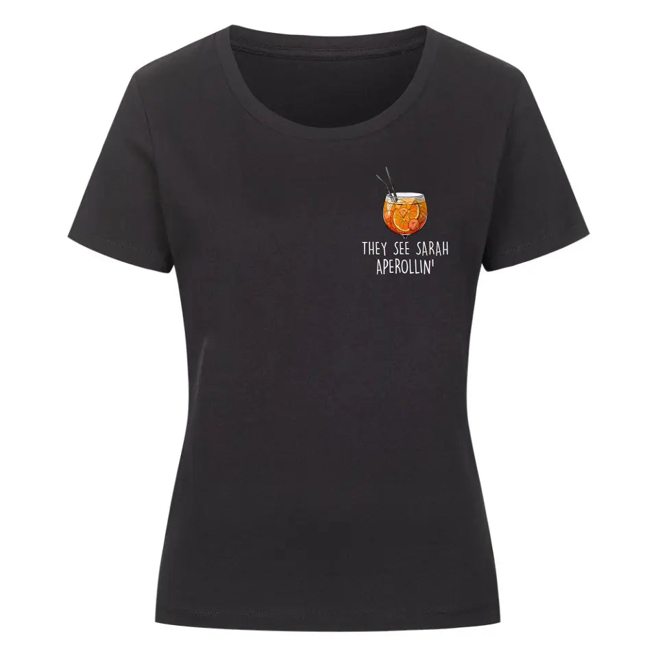 APEROLLIN - Personalisierbares Shirt Damen