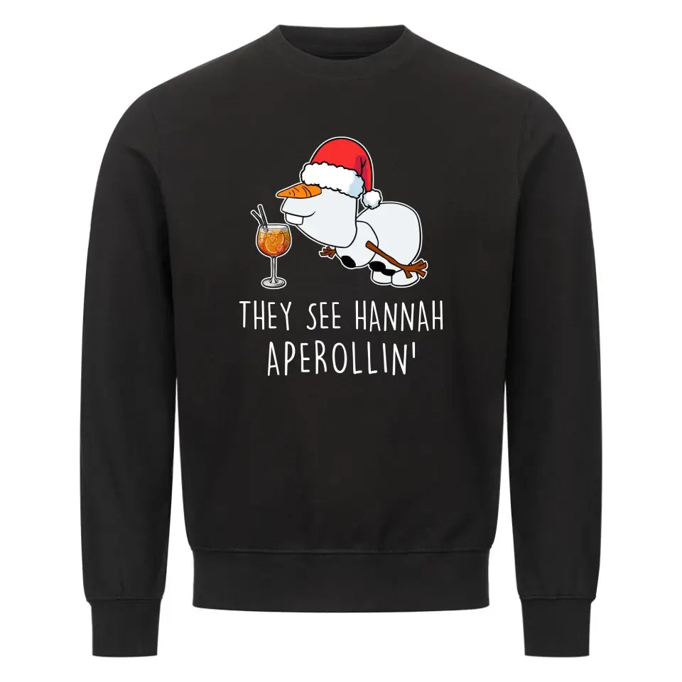 APEROLLIN' COMIC - Personalisierbarer Sweater