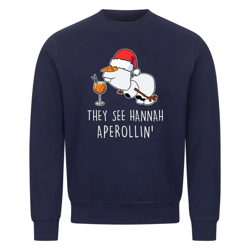 APEROLLIN' COMIC - Personalisierbarer Sweater