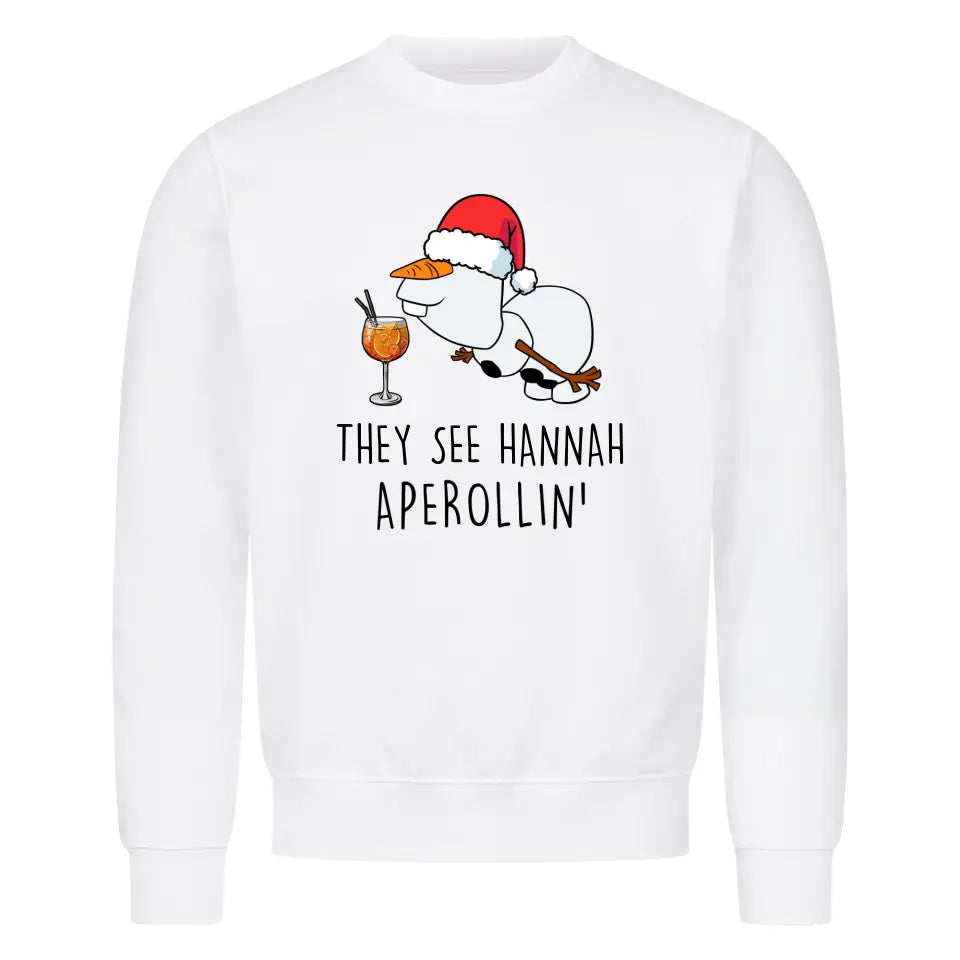 APEROLLIN' COMIC - Personalisierbarer Sweater