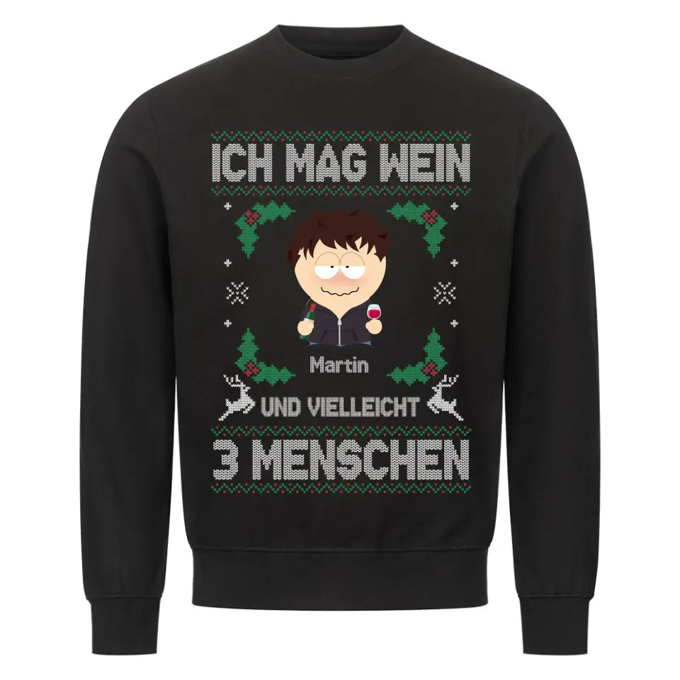 ICH MAG - Personalisierbarer Sweater Herren