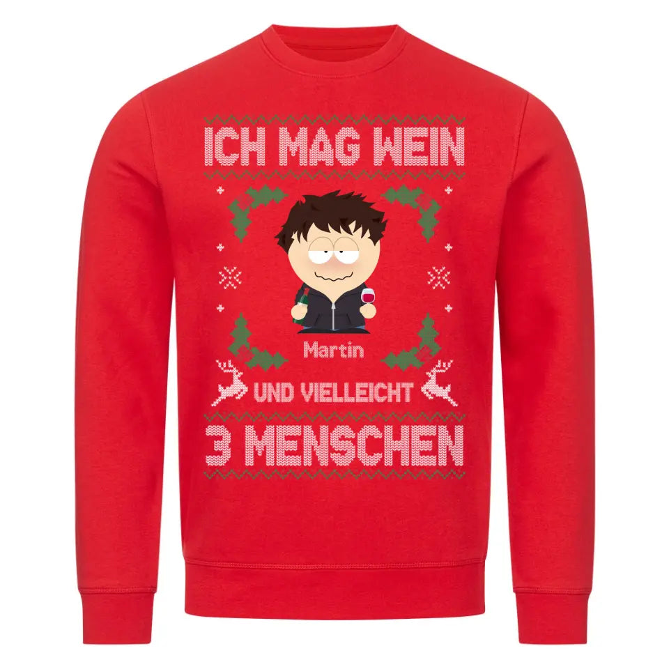 ICH MAG - Personalisierbarer Sweater Herren