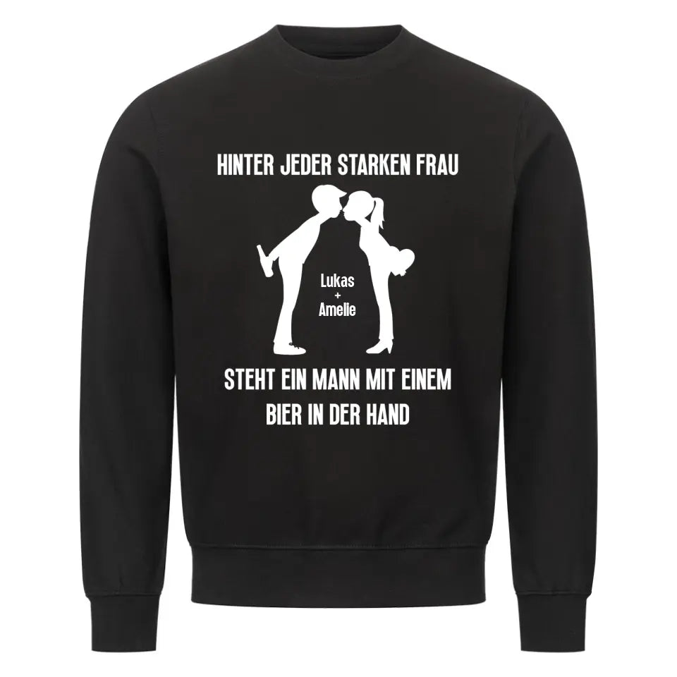 BIER IN HAND - Personalisierbarer Sweater