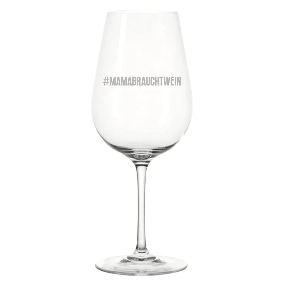 #BRAUCHTWEIN - Personalisierbares Weinglas
