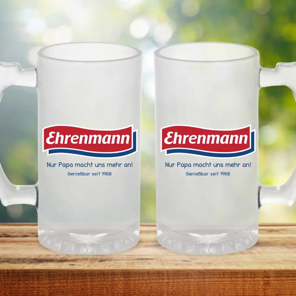 EHRENMANN - Personalisierbarer Bierkrug