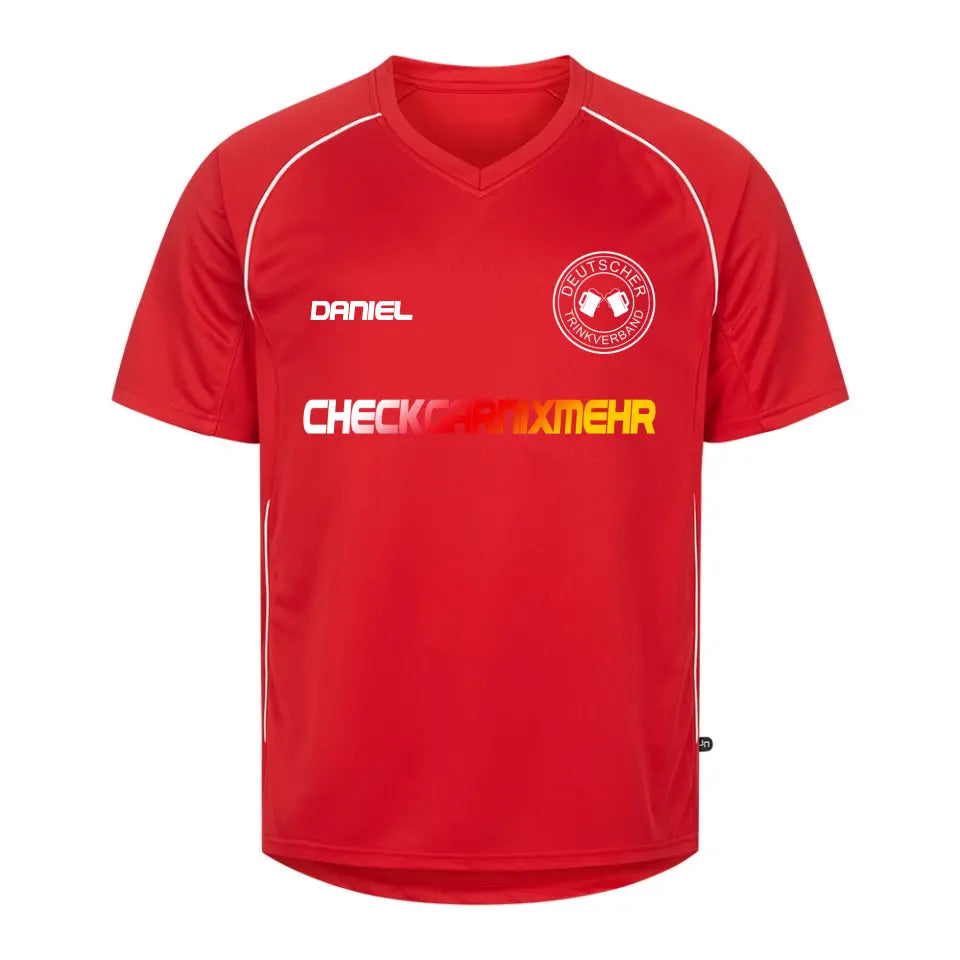 CHECKGARNIXMEHR - Personalisierbares Team Trikot