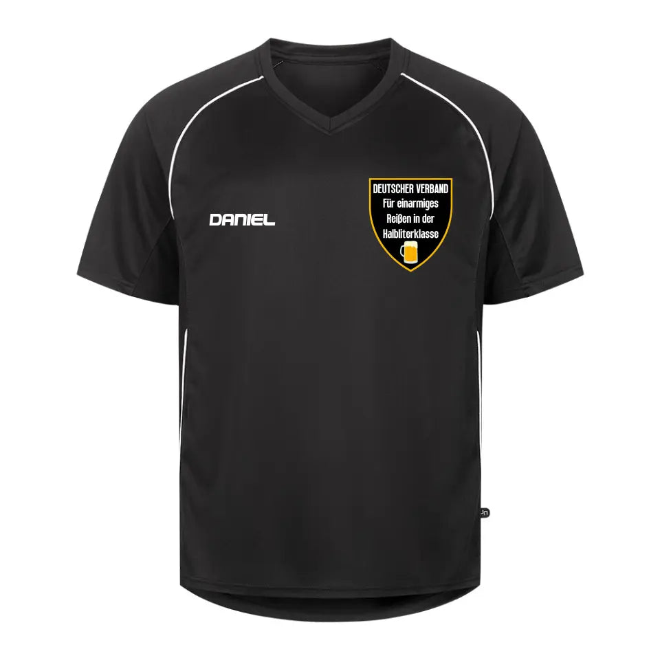 EINARMIGES REIßEN - Personalisierbares Team Trikot