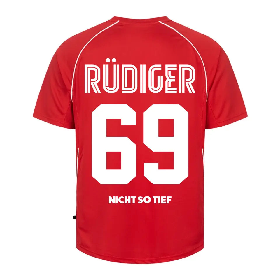 RÜDIGER NICHT SO TIEF - Premium Team Trikot
