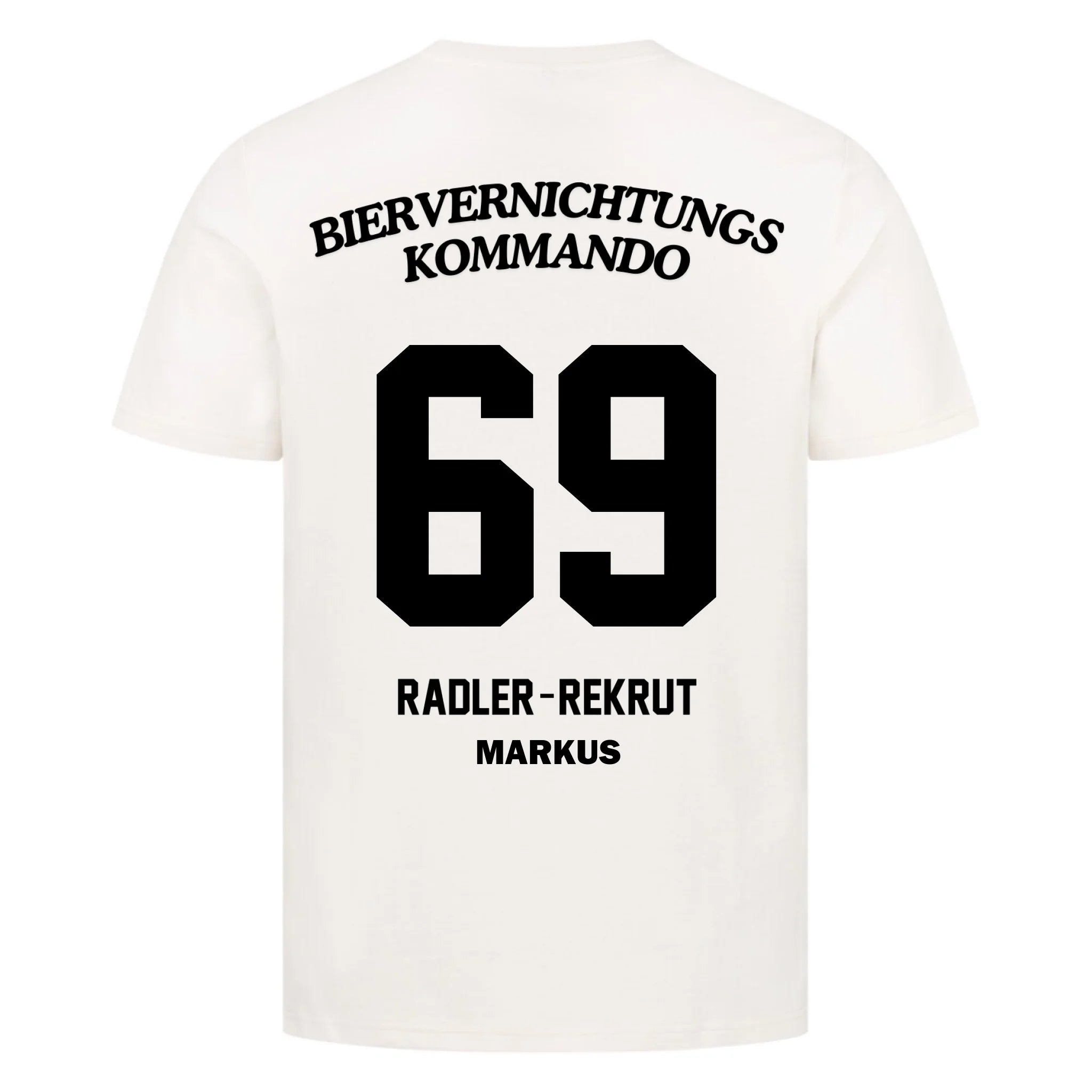 KOMMANDO - Personalisierbares Shirt Unisex