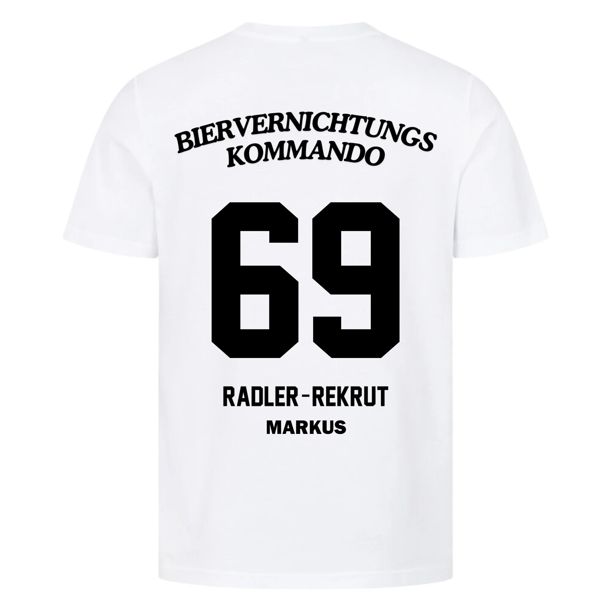KOMMANDO - Personalisierbares Shirt Unisex