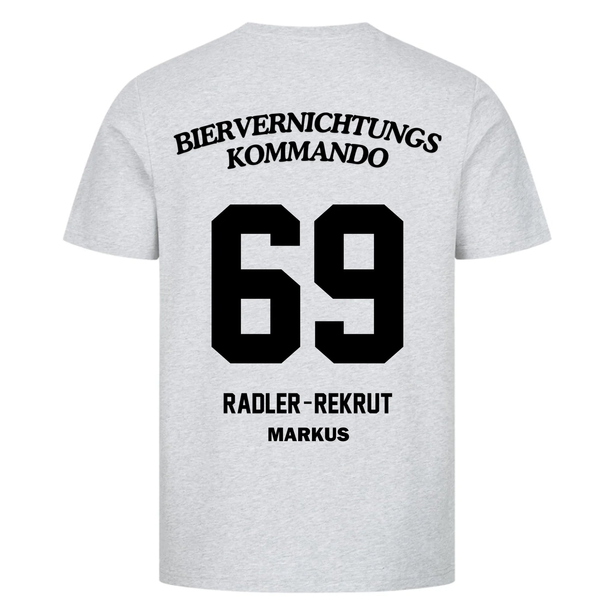 KOMMANDO - Personalisierbares Shirt Unisex