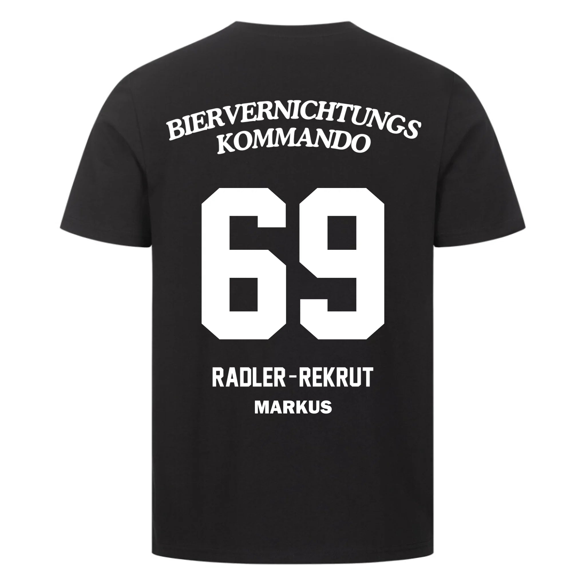 KOMMANDO - Personalisierbares Shirt Unisex