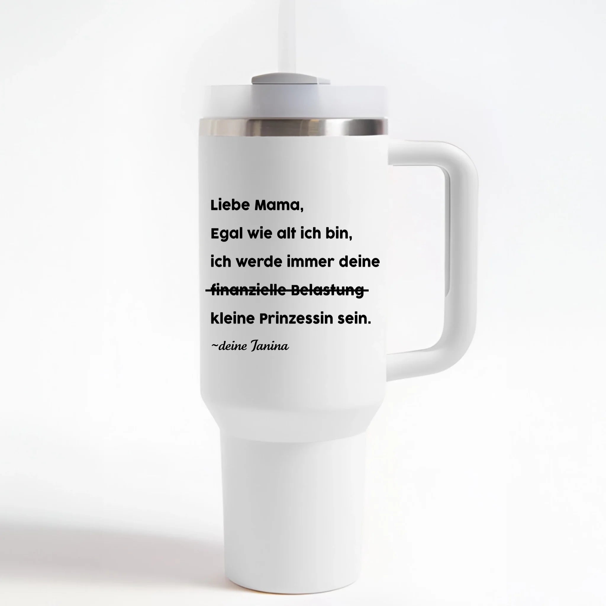 KLEINE PRINZESSIN - Personalisierbarer Thermobecher
