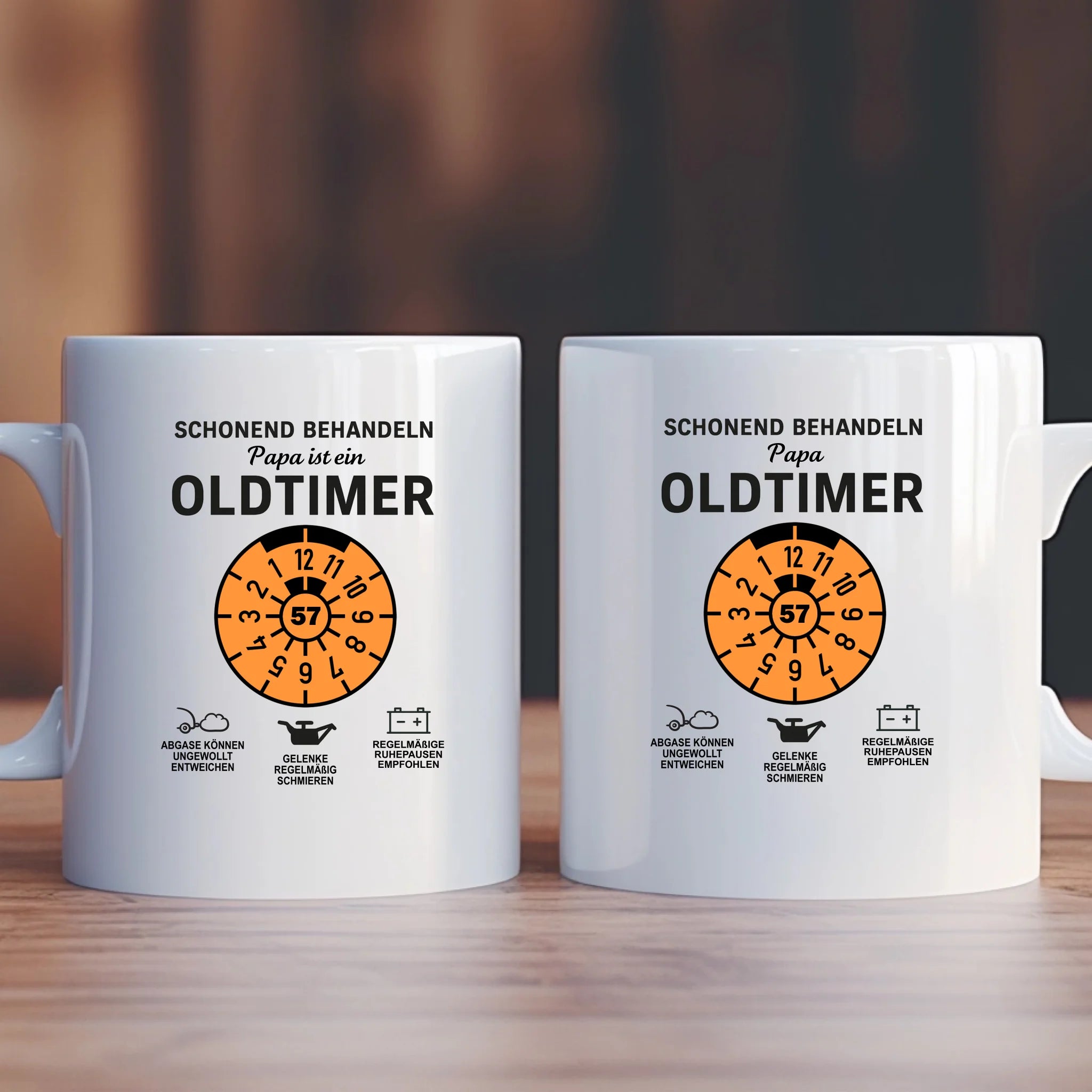 OLDTIMER - Personalisierbare Tasse