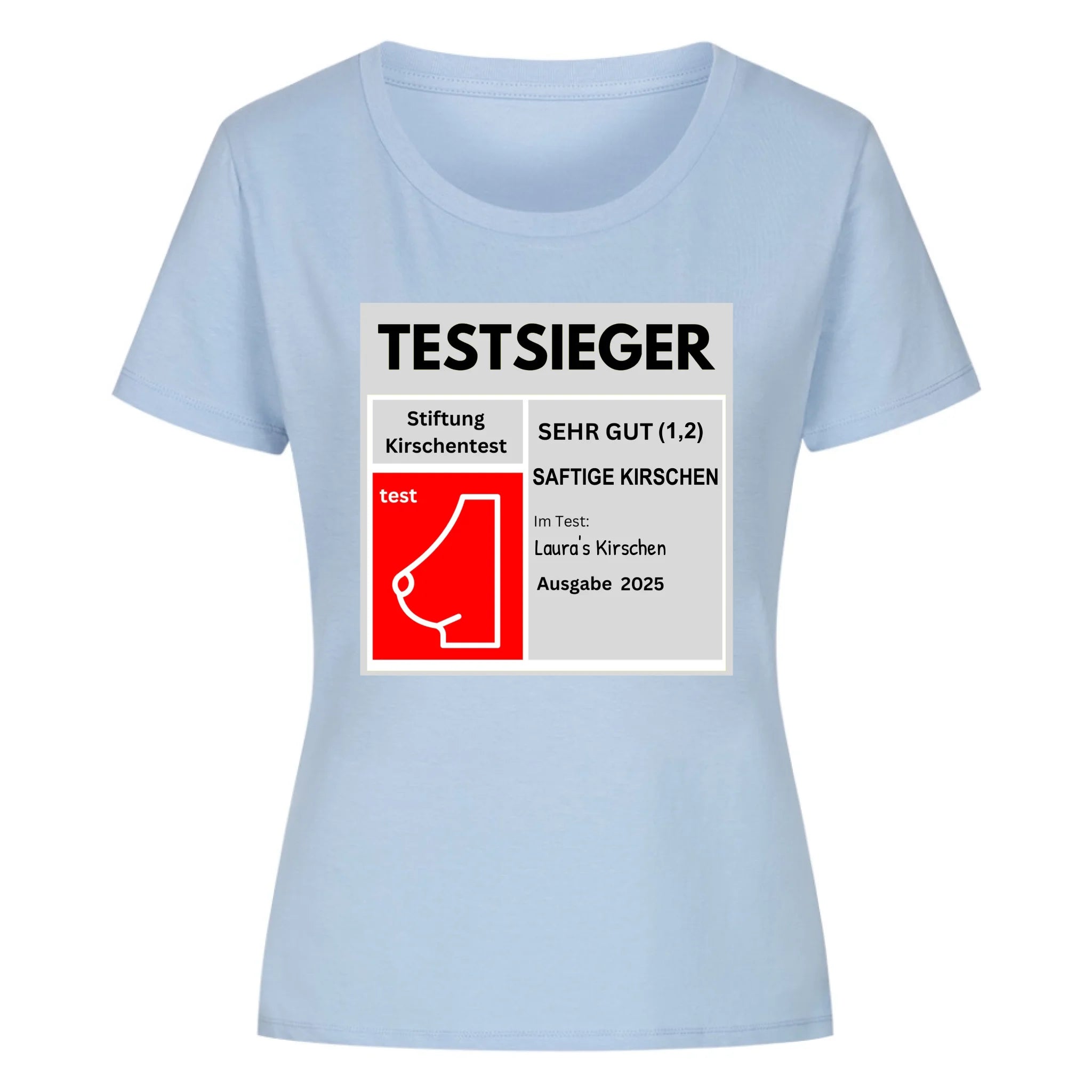 STIFTUNG KIRSCHENTEST - Personalisierbares Shirt Damen