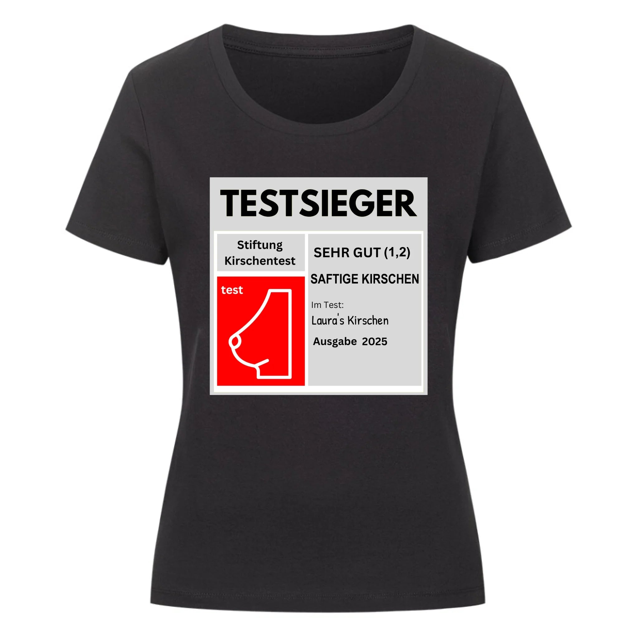 STIFTUNG KIRSCHENTEST - Personalisierbares Shirt Damen