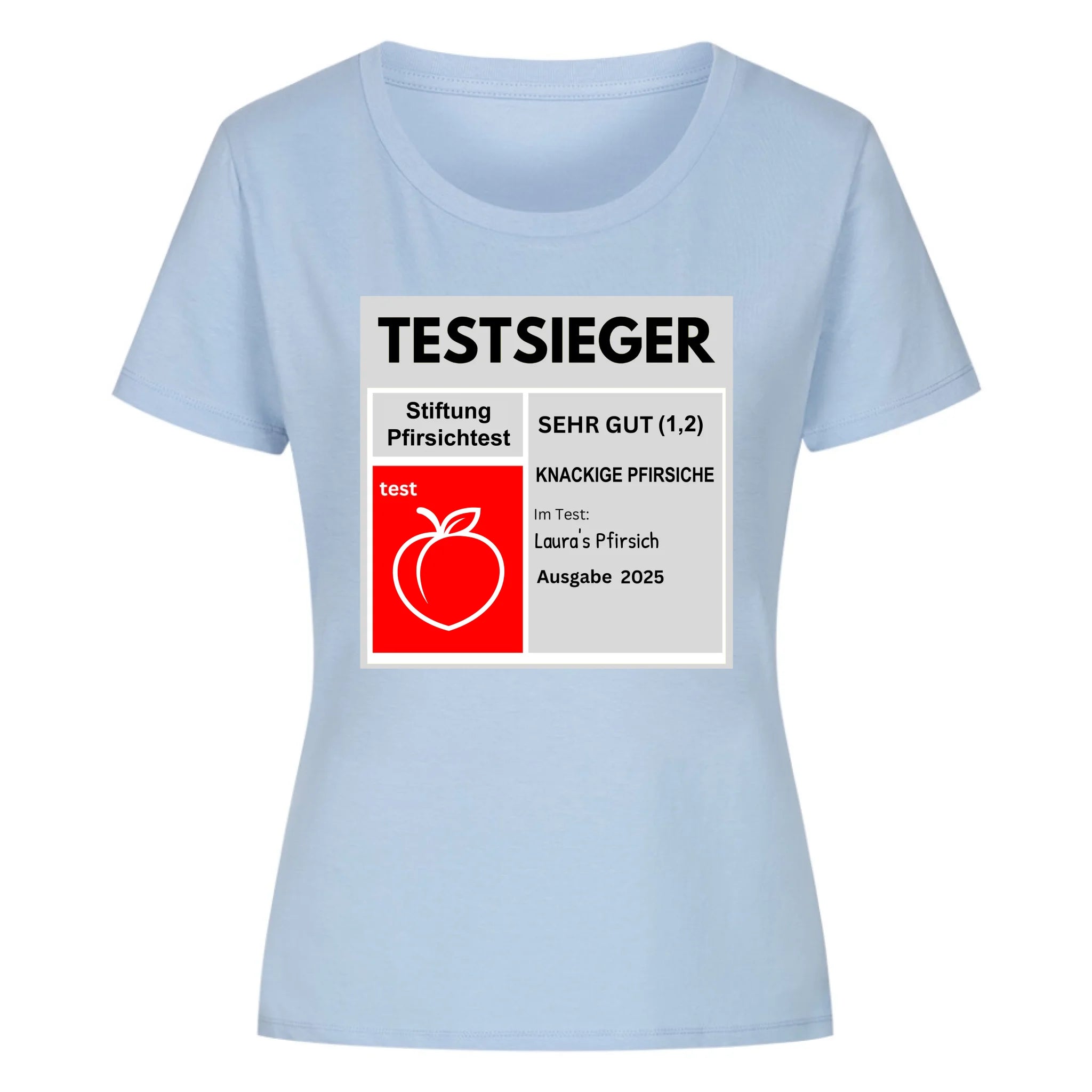STIFTUNG PFIRSICHTEST - Personalisierbares Shirt Damen