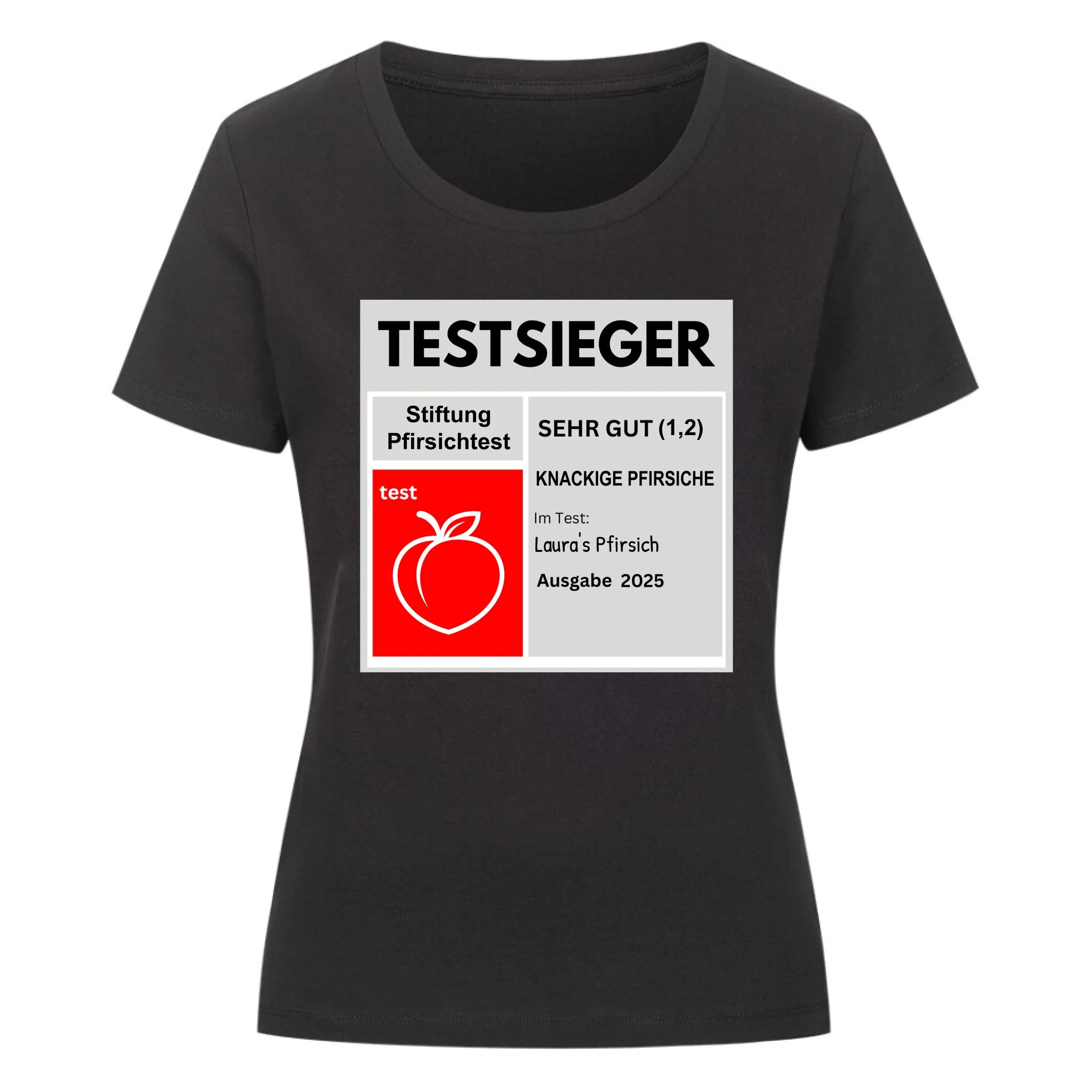STIFTUNG PFIRSICHTEST - Personalisierbares Shirt Damen