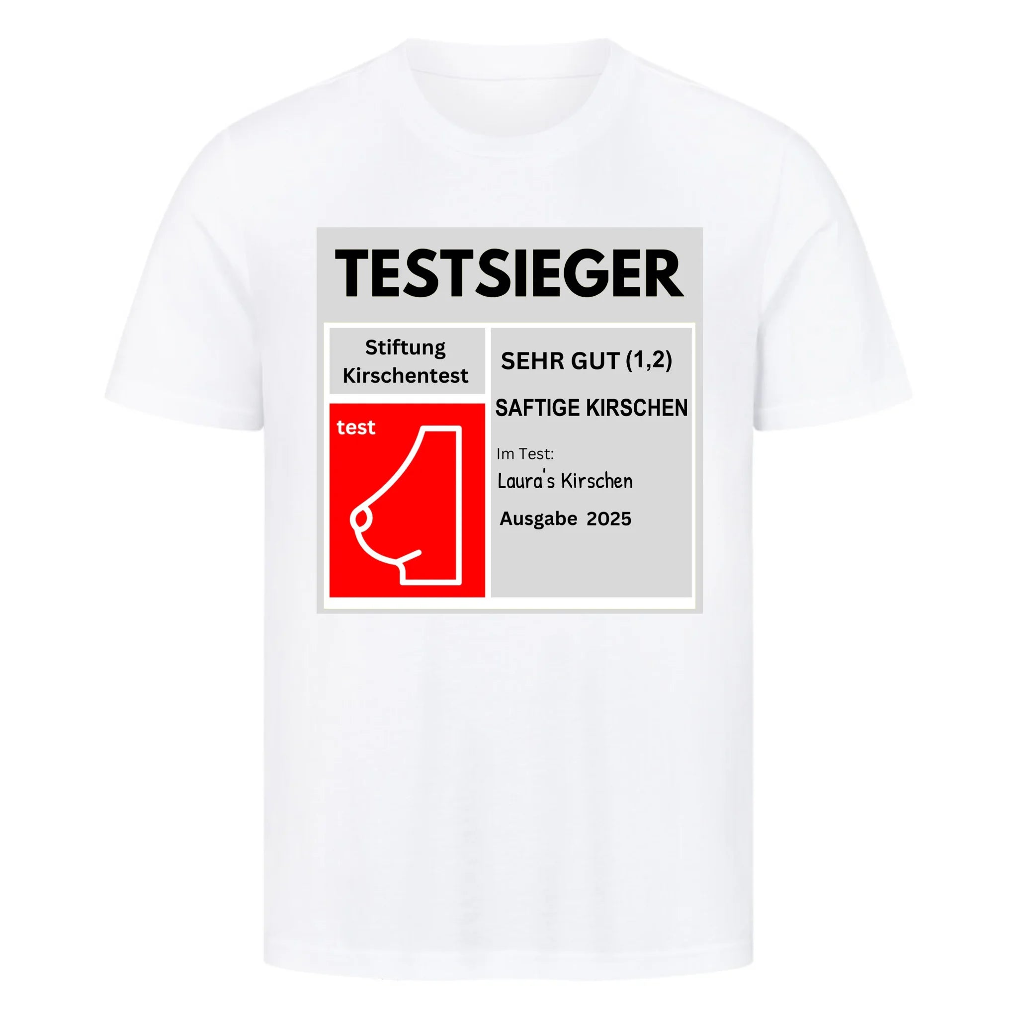 STIFTUNG KIRSCHENTEST - Personalisierbares Shirt Unisex