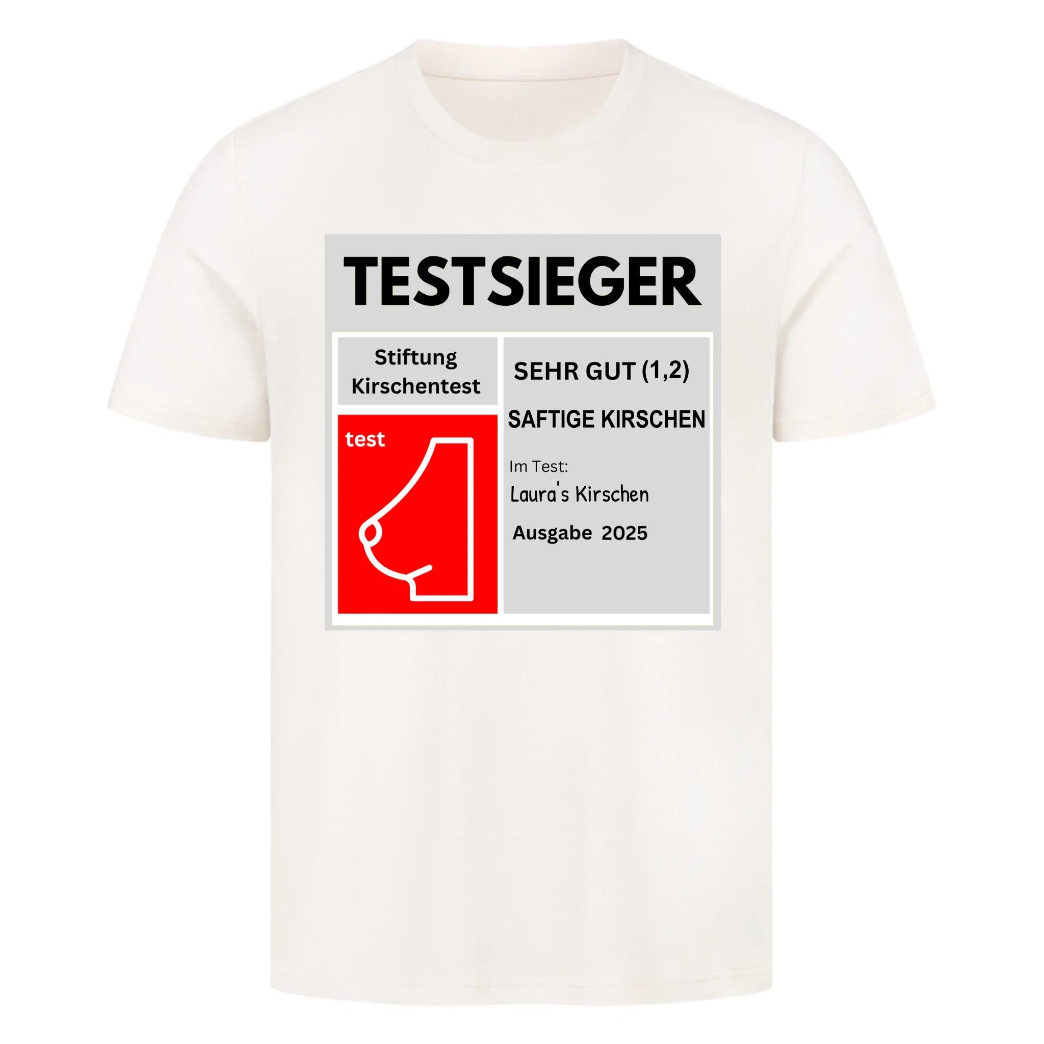 STIFTUNG KIRSCHENTEST - Personalisierbares Shirt Unisex