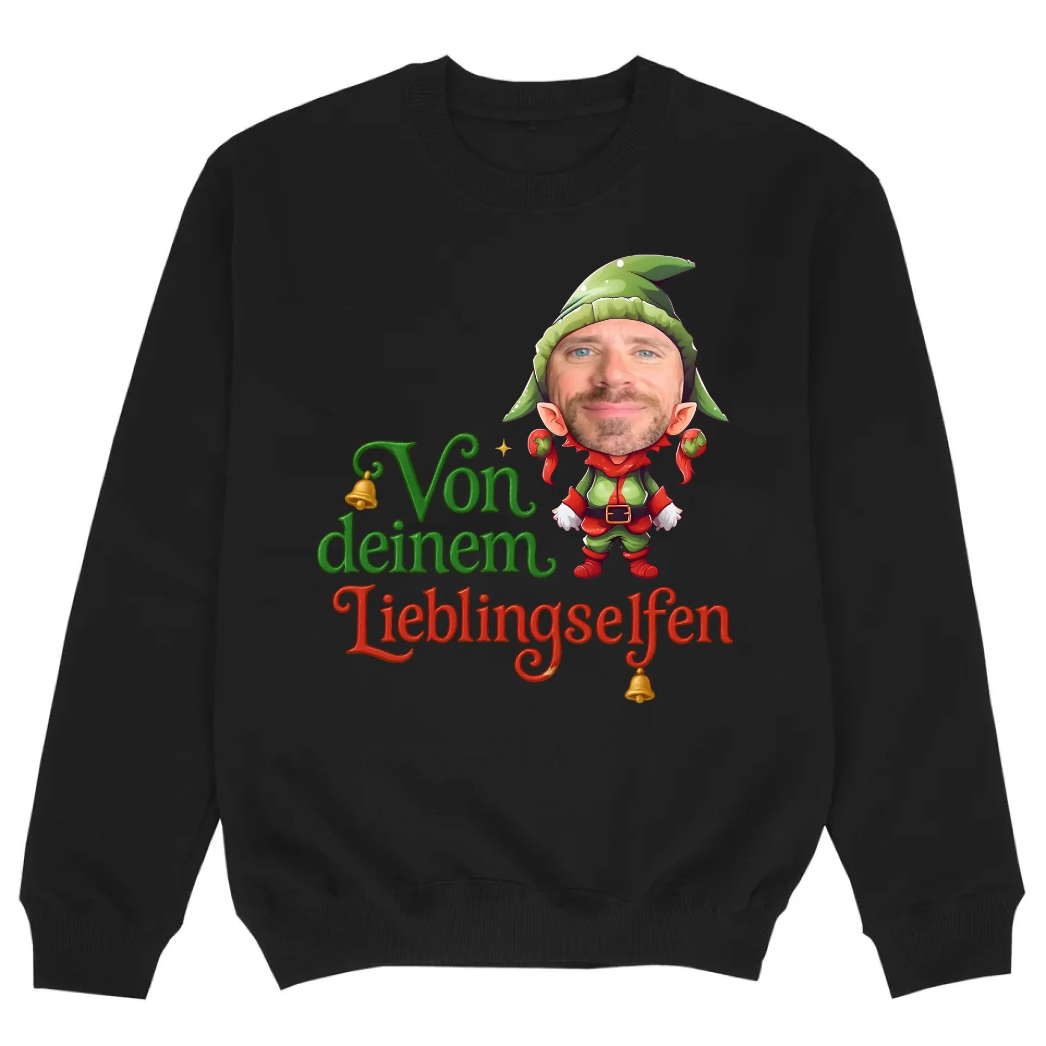 mockup sweater black