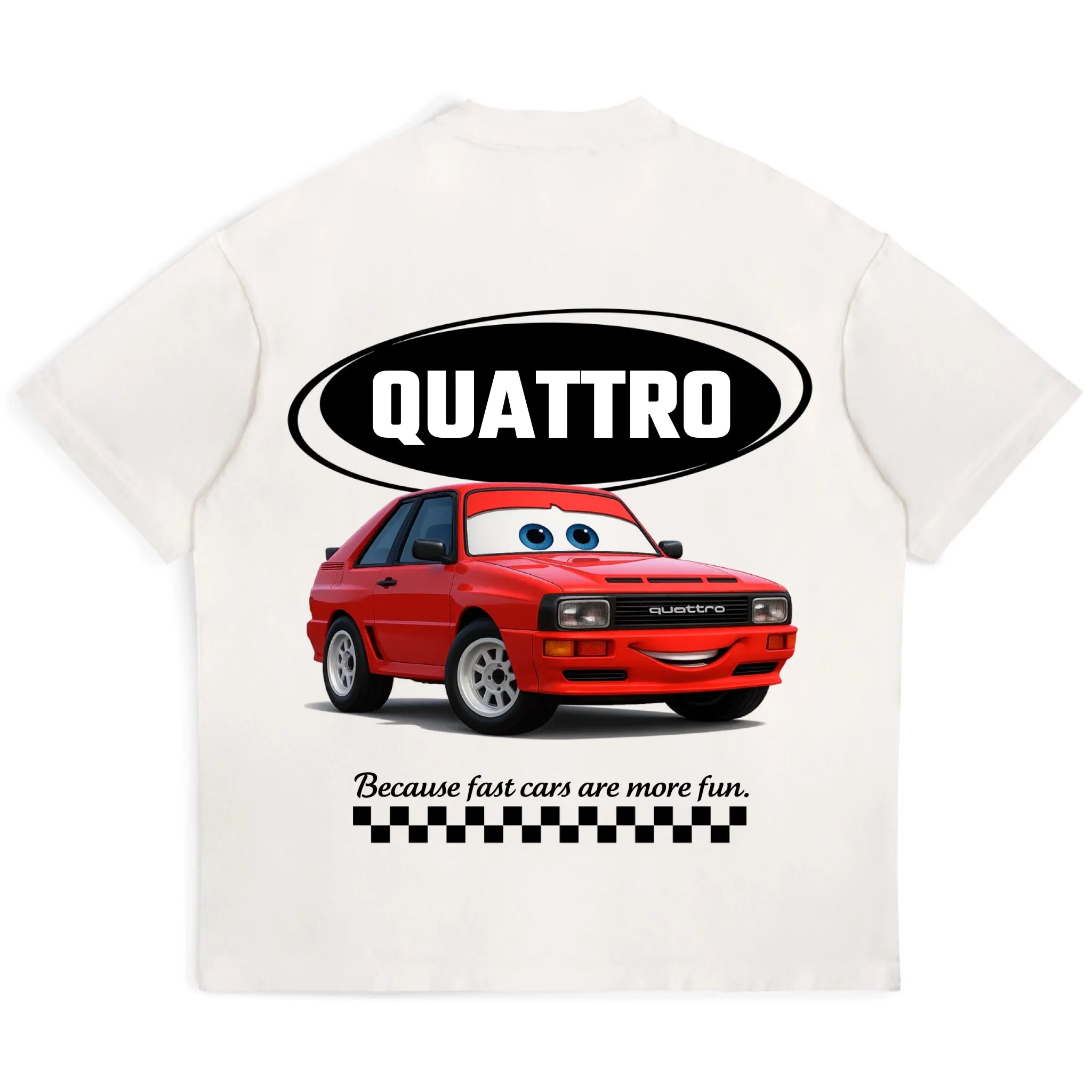 black tee mockup white