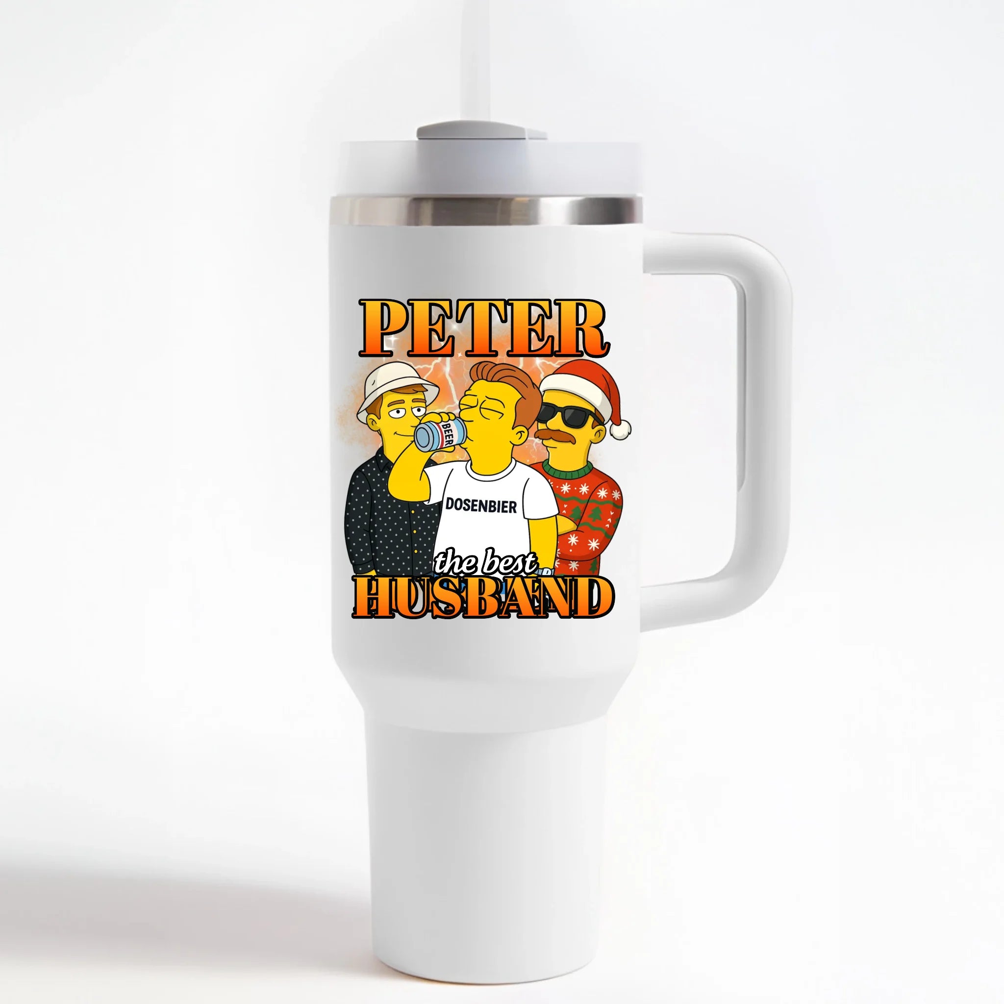 BOYFRIEND/HUSBAND COMIC - Personalisierbarer Thermobecher