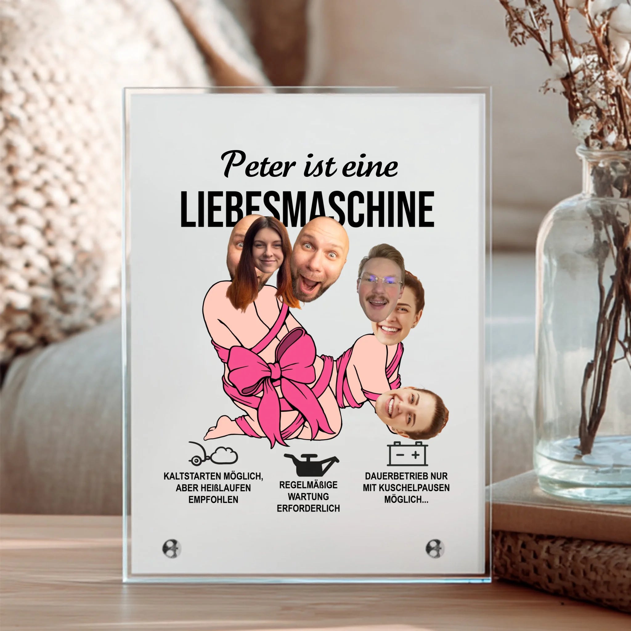 glasaufsteller mockup