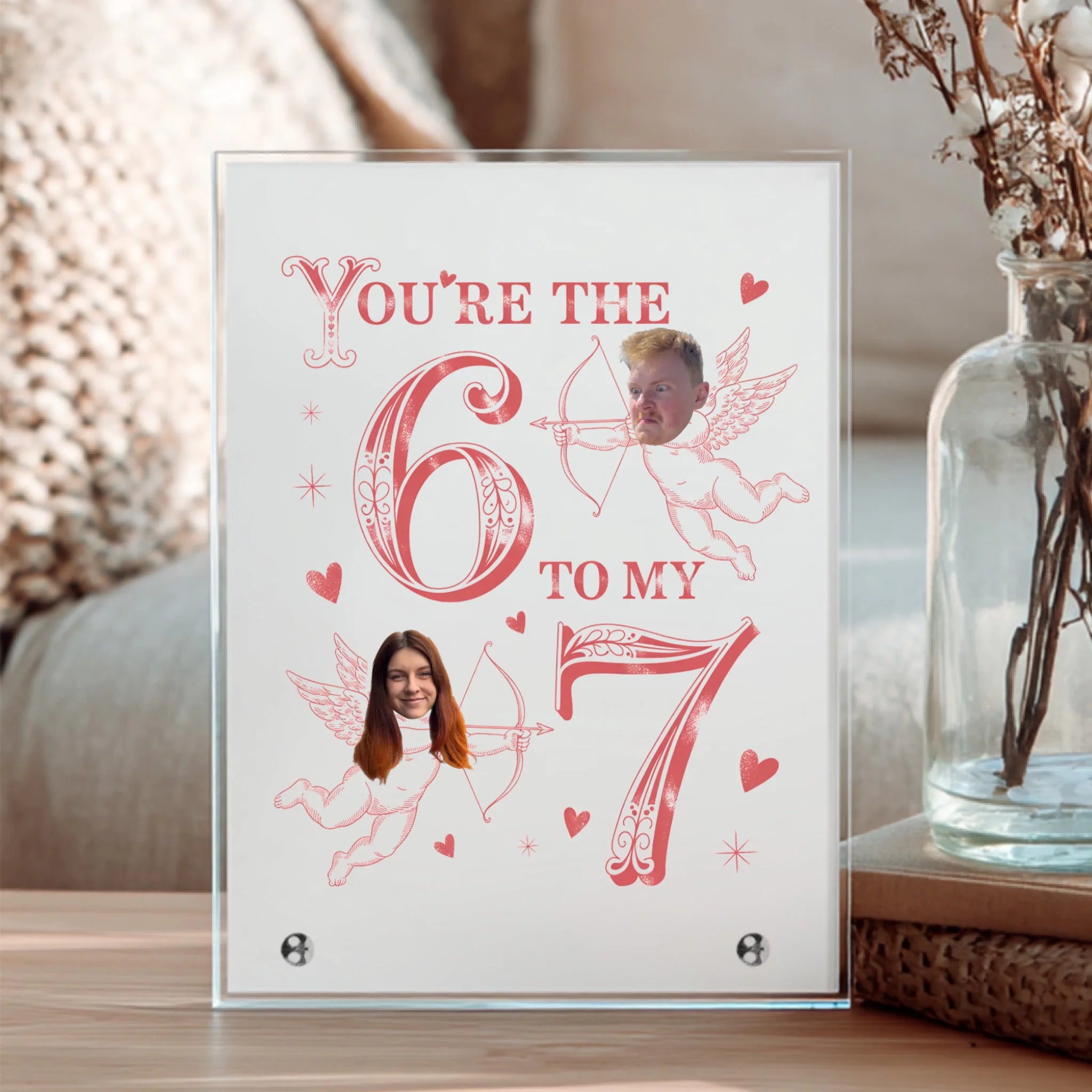 glasaufsteller mockup