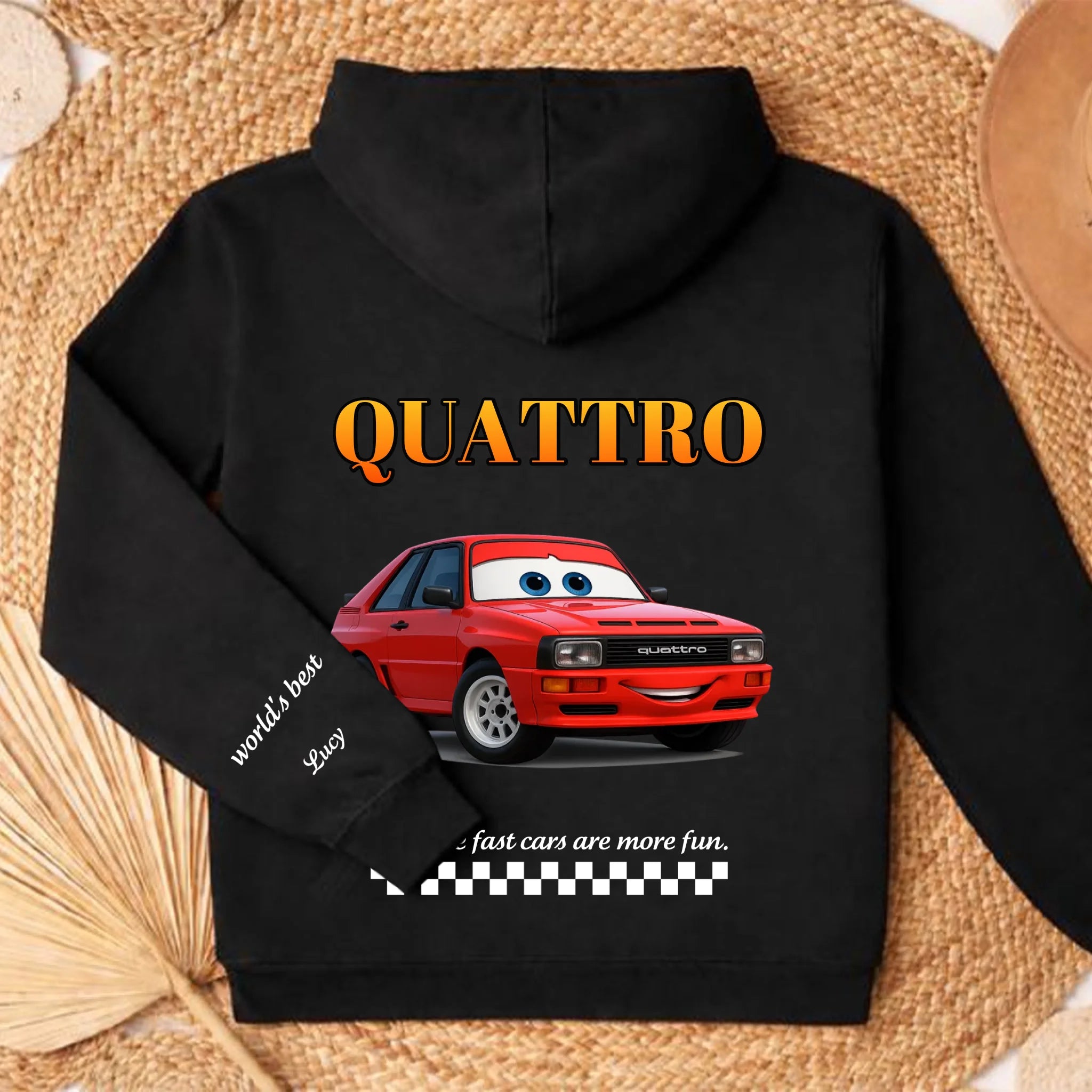 mockup hoodie black