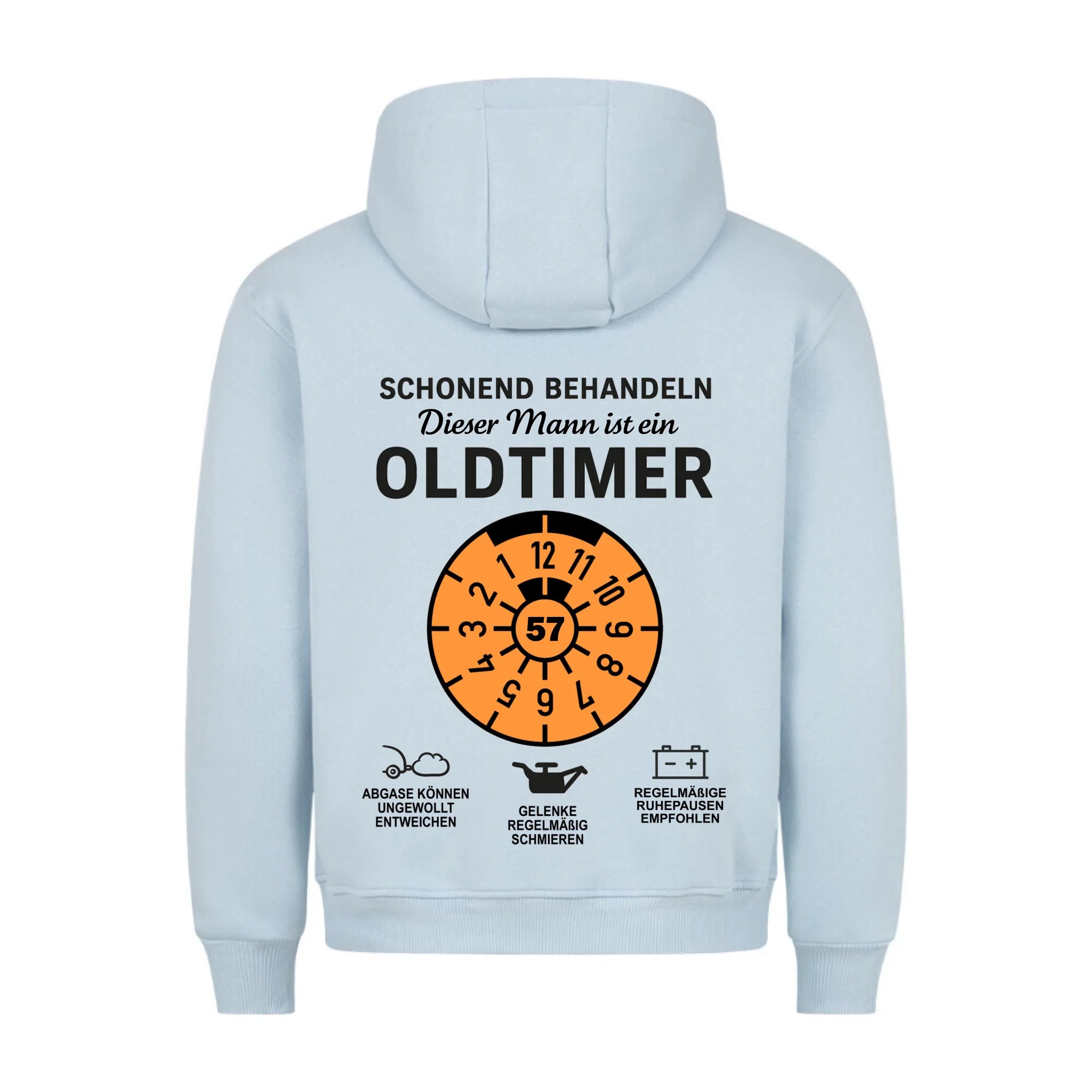 OLDTIMER VALENTINE - Personalisierbarer Hoodie