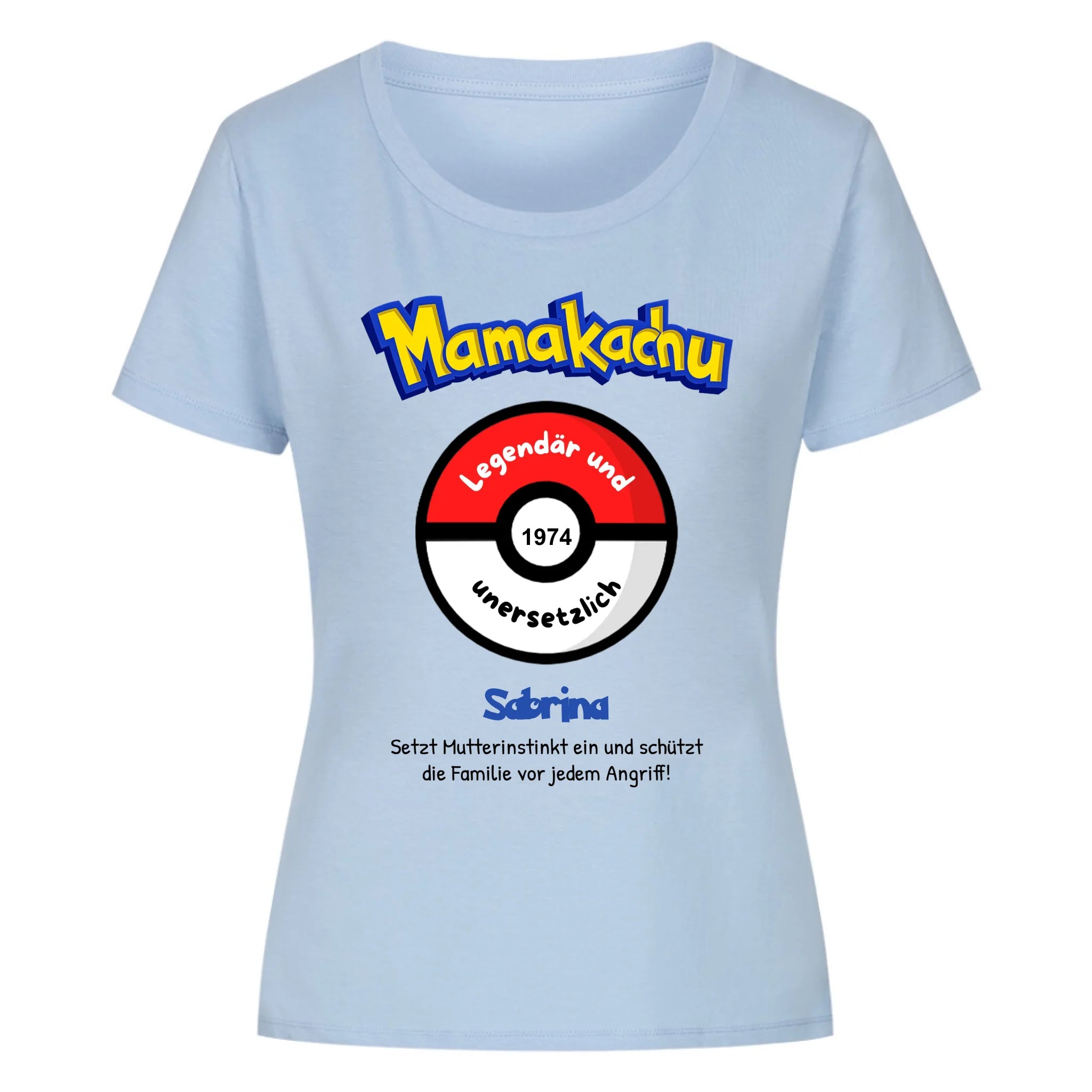 MAMAKACHU - Personalisierbares T-Shirt Damen