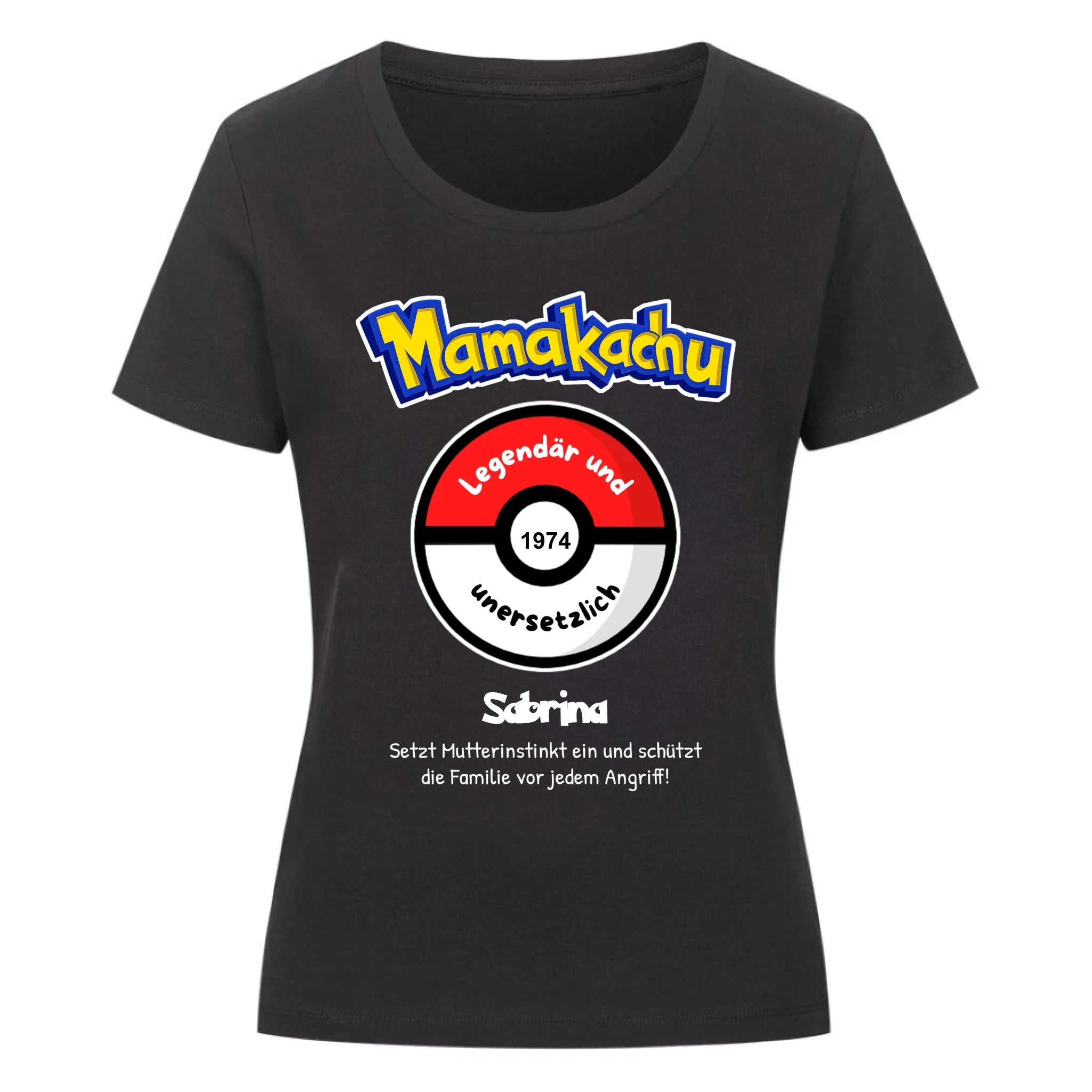 MAMAKACHU - Personalisierbares T-Shirt Damen