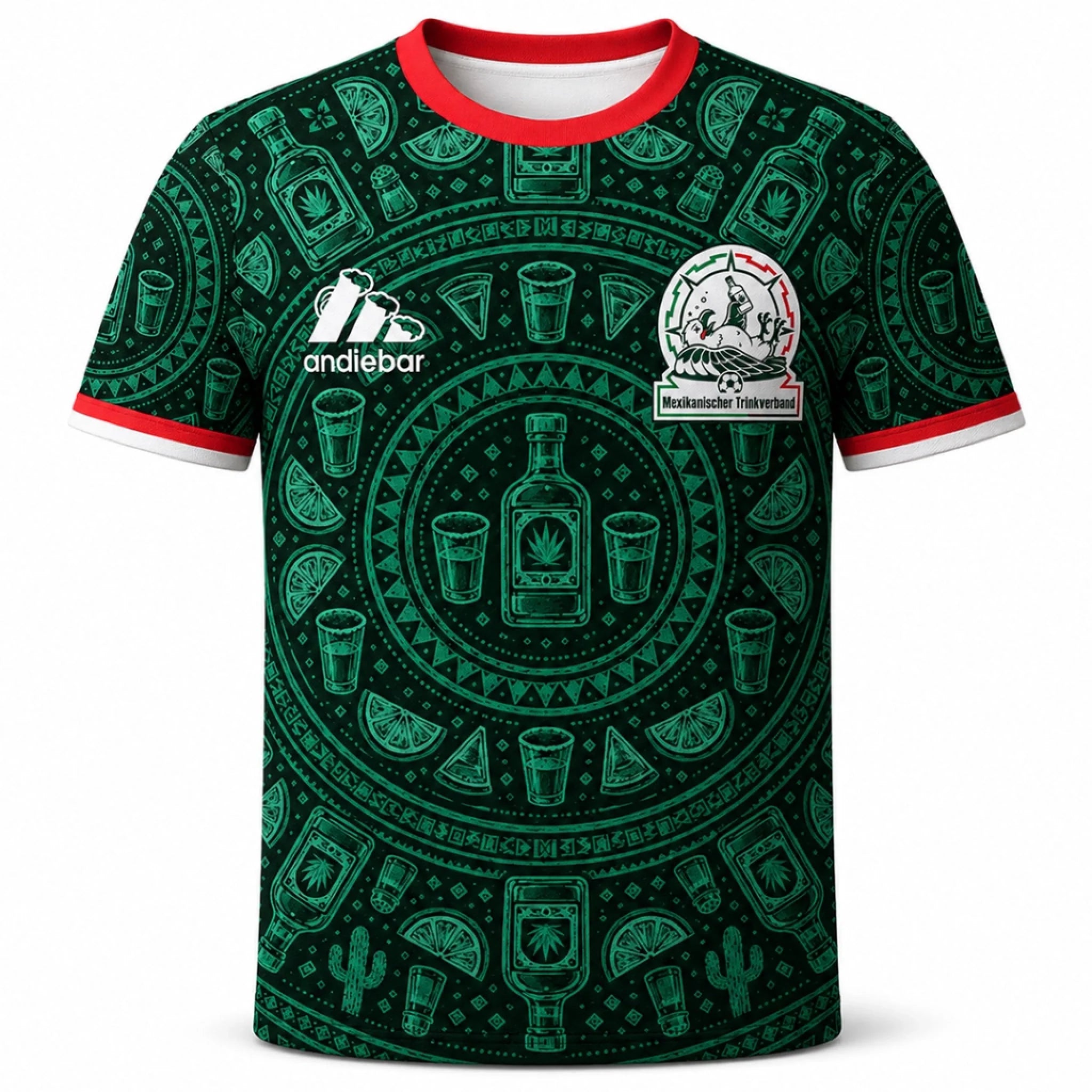 MEXIKANISCHER TRINKVERBAND - Premium Trikot