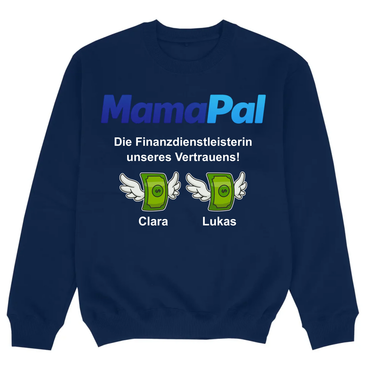 mockup sweater navy