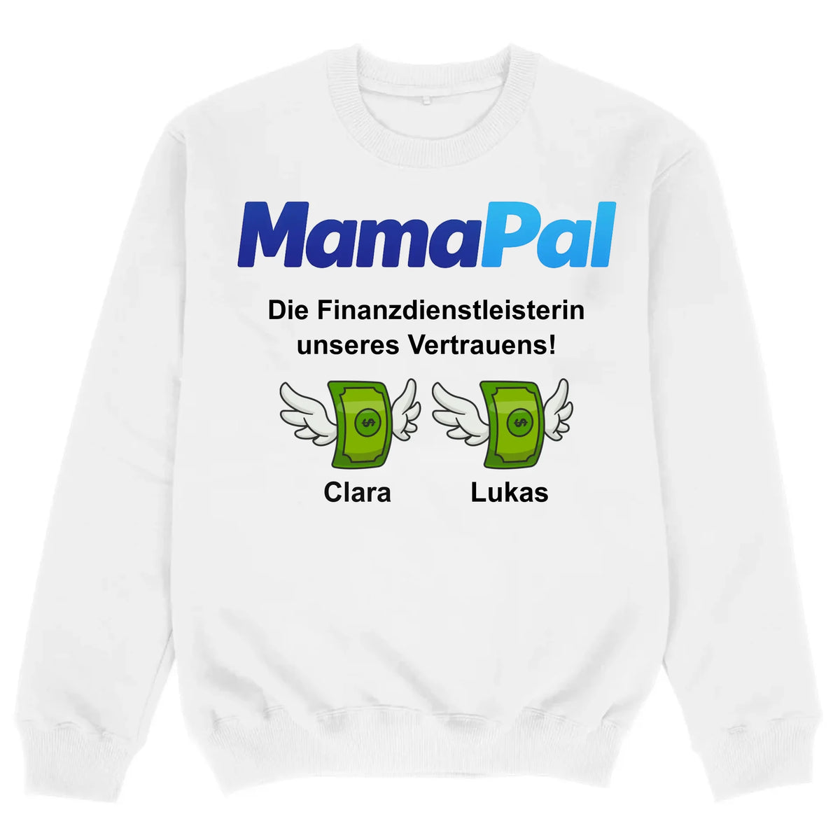 mockup sweater white