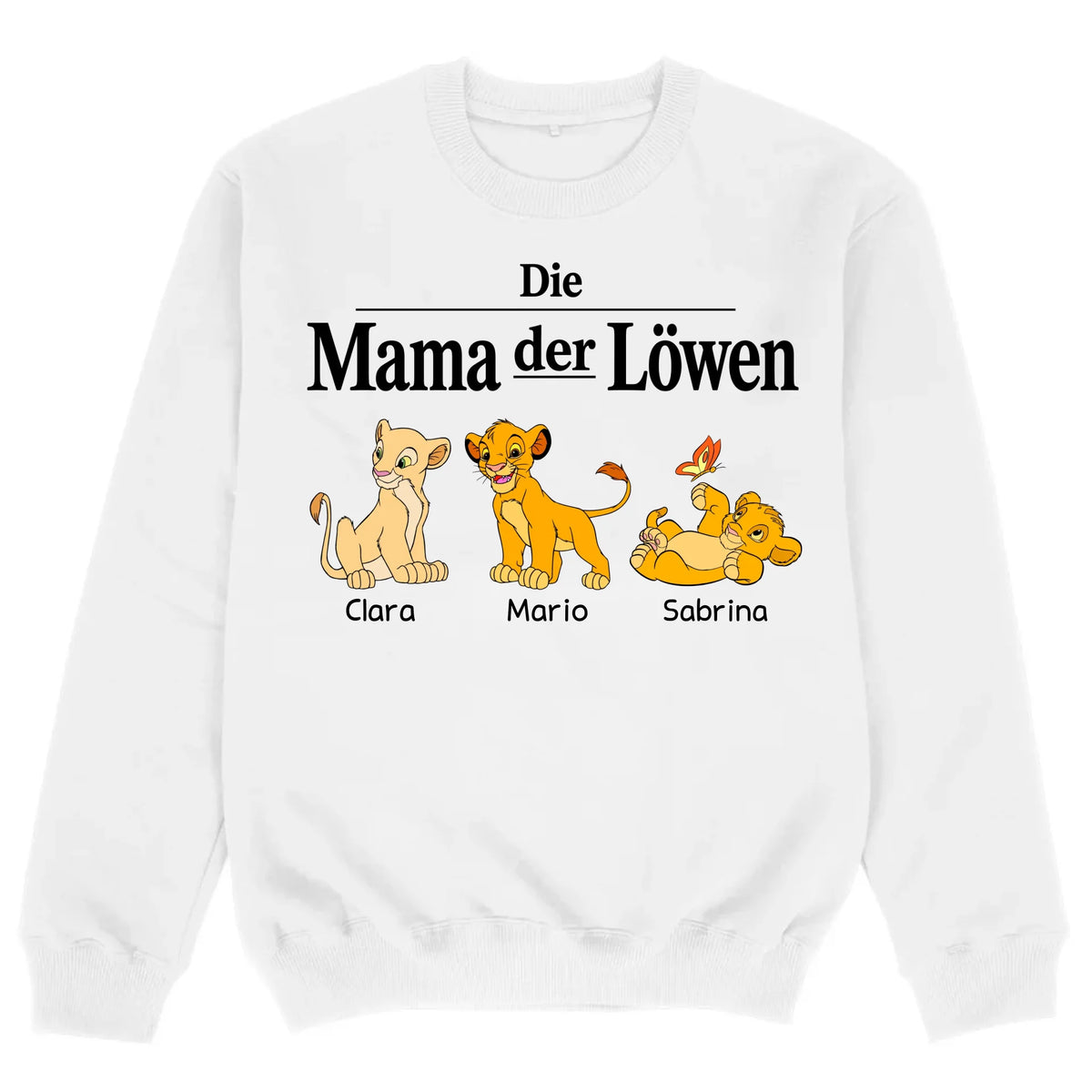 mockup sweater white