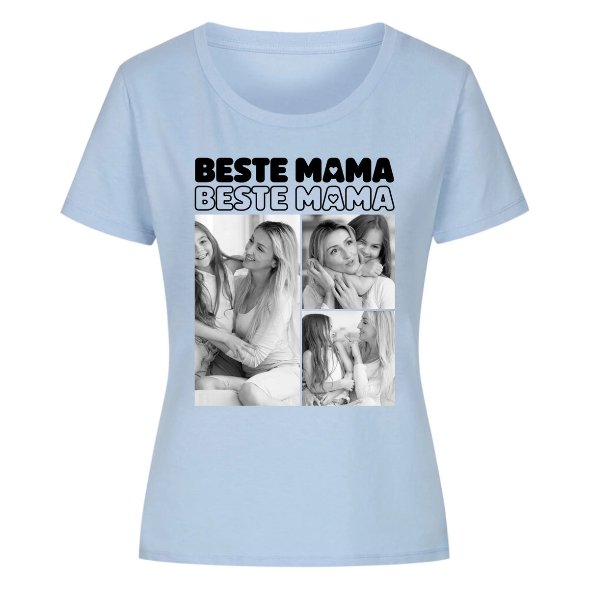 BESTE MAMA FASSADE - T-Shirt Premium Femme Personnalisable